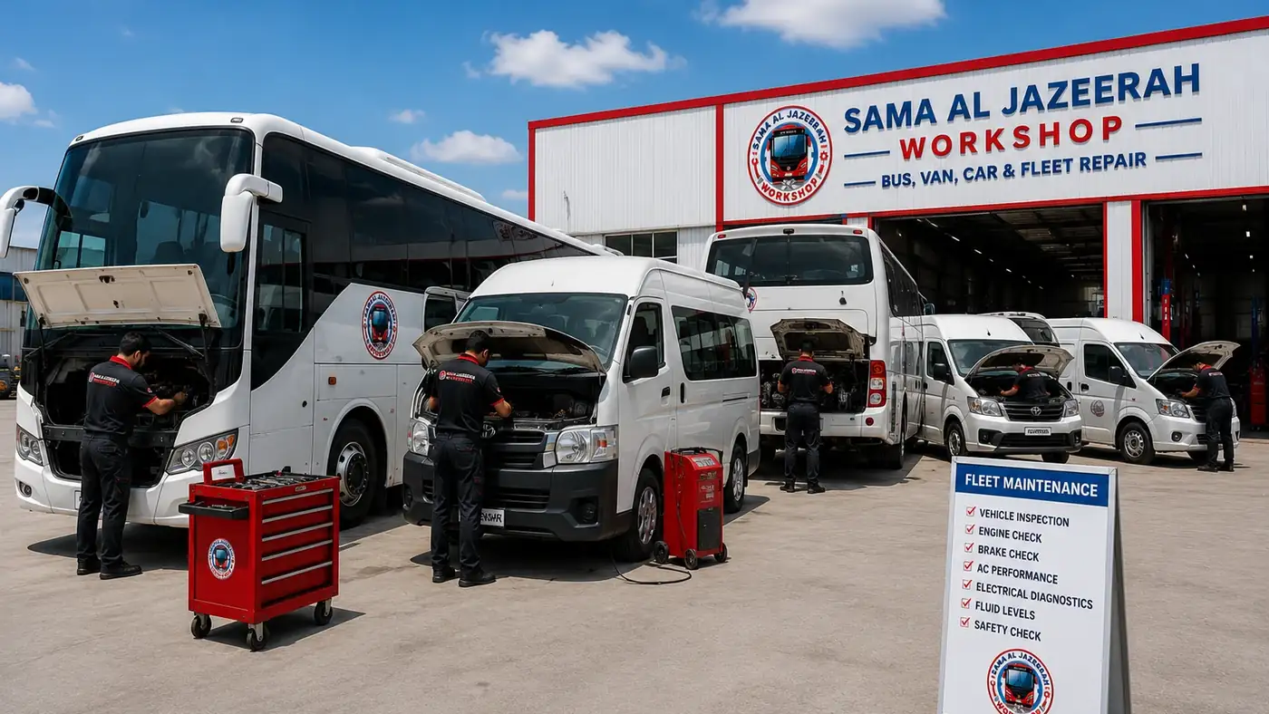 Emergency Bus Repair Support for UAE Route Breakdowns hero image